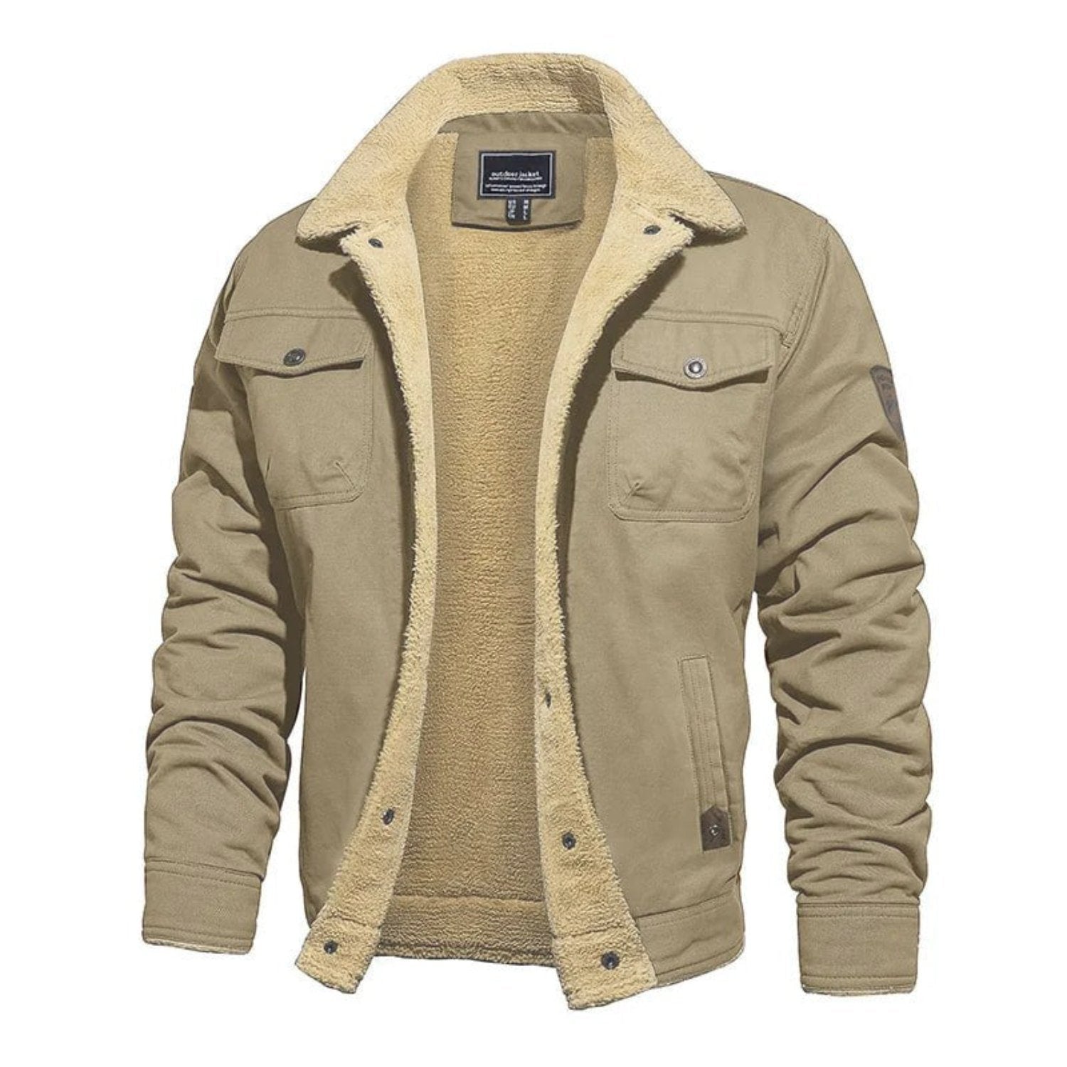 Thermal Mens Insulated Jacket with Pockets - OutfitLondon