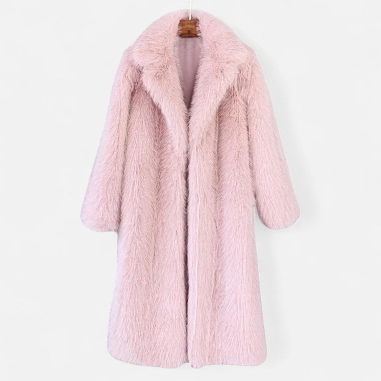 Soft Synthetic Fur Ladies Winter Parka