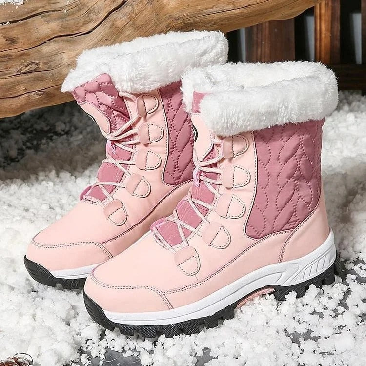 Warm Women's Waterproof Winter Boots