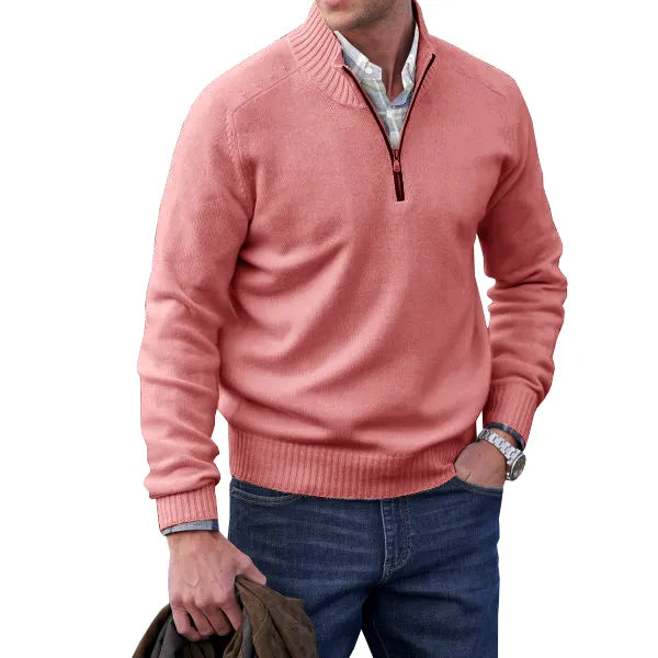 Luxurious Soft Zip Sweater