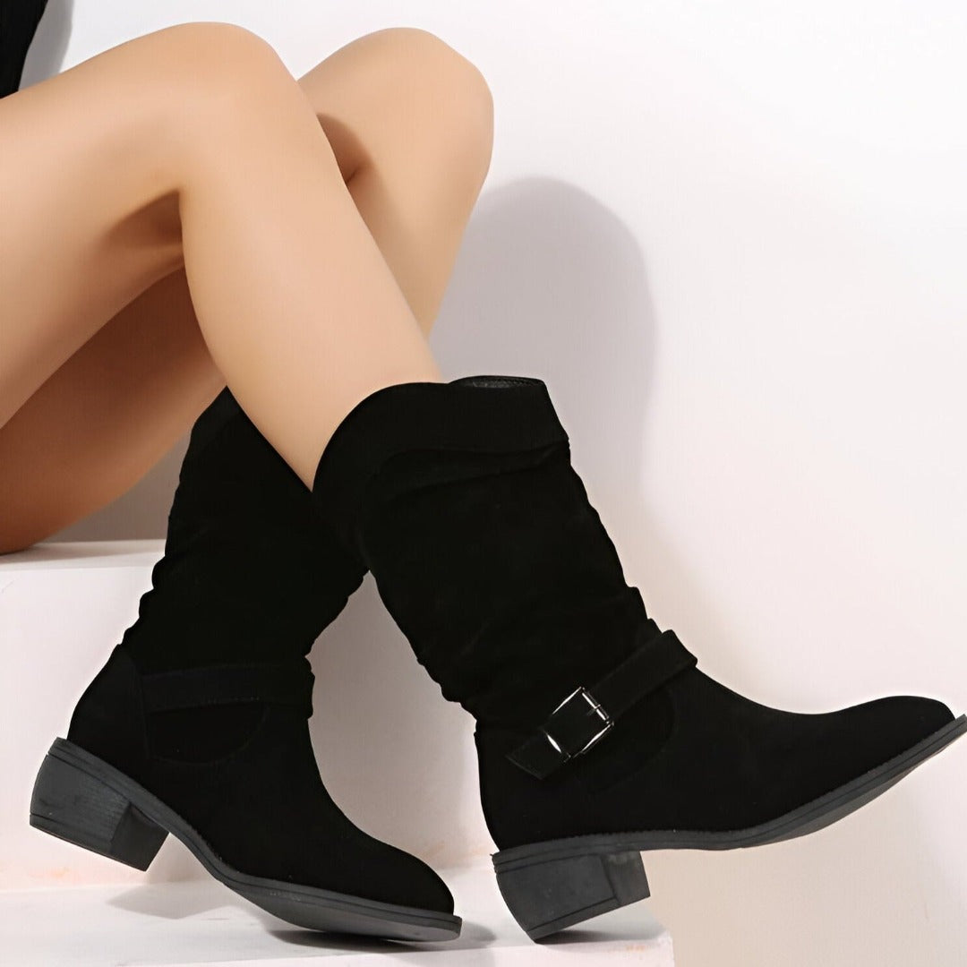 Comfy Ankle Boots with Cushioned Insoles