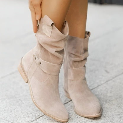 Comfy Ankle Boots with Cushioned Insoles