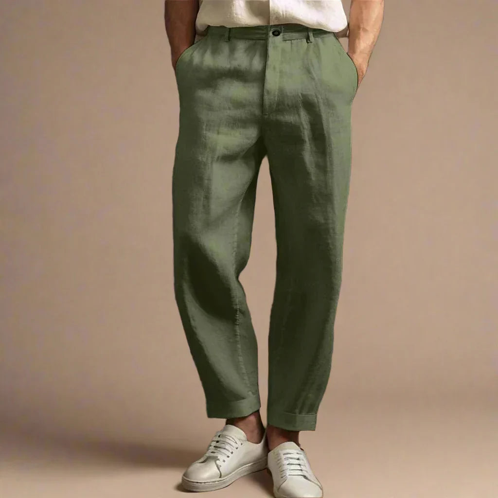 Men's Lightweight Summer Pants with Comfortable Fit
