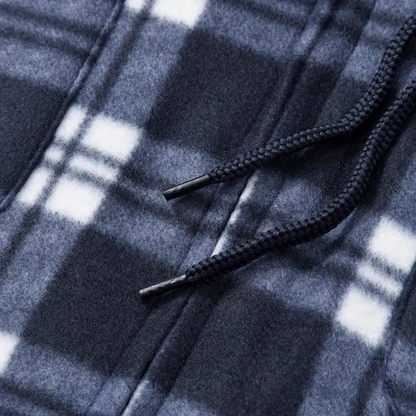 Classic Hooded Flannel Men's Jacket