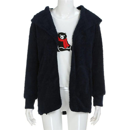 Soft Fleece Oversized Winter Coat - Warm and Cozy