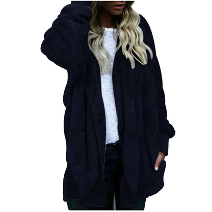 Soft Fleece Oversized Winter Coat - Warm and Cozy