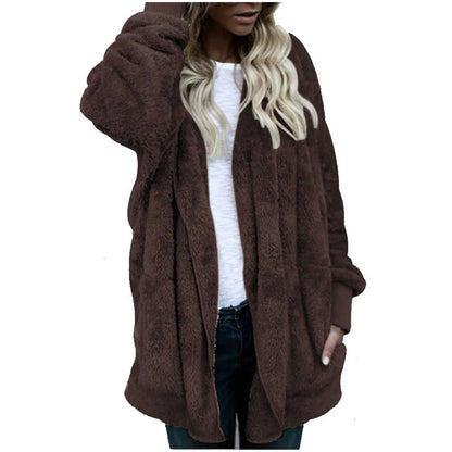 Soft Fleece Oversized Winter Coat - Warm and Cozy