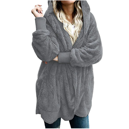 Soft Fleece Oversized Winter Coat - Warm and Cozy