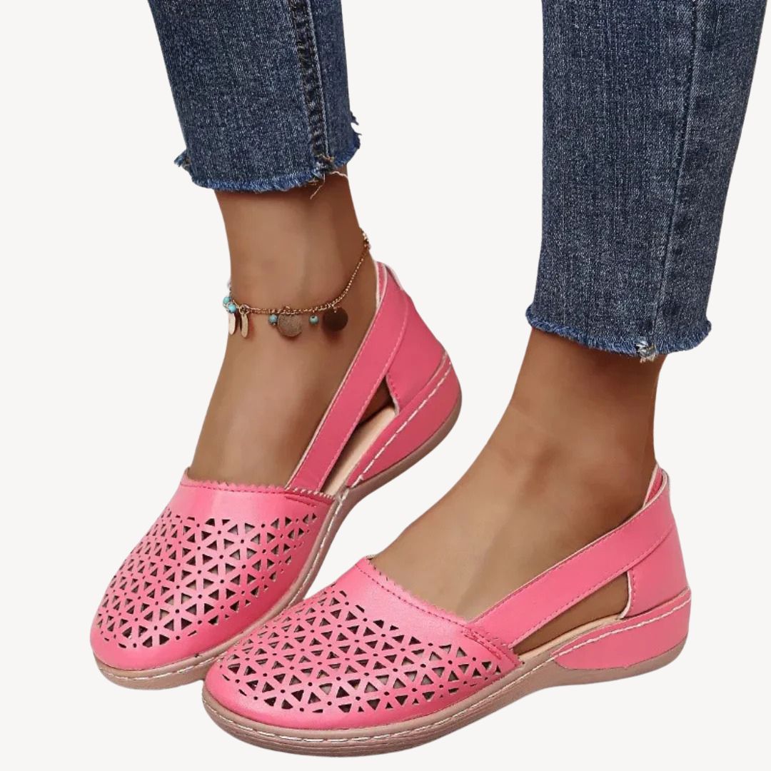 Comfortable Perforated Arch Support Sandals for Women