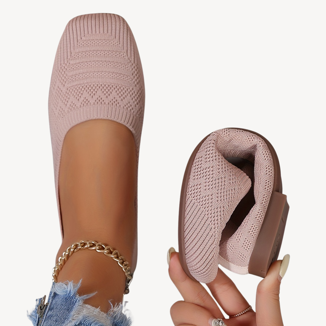 Comfortable Wide Toe Women's Flat Shoes