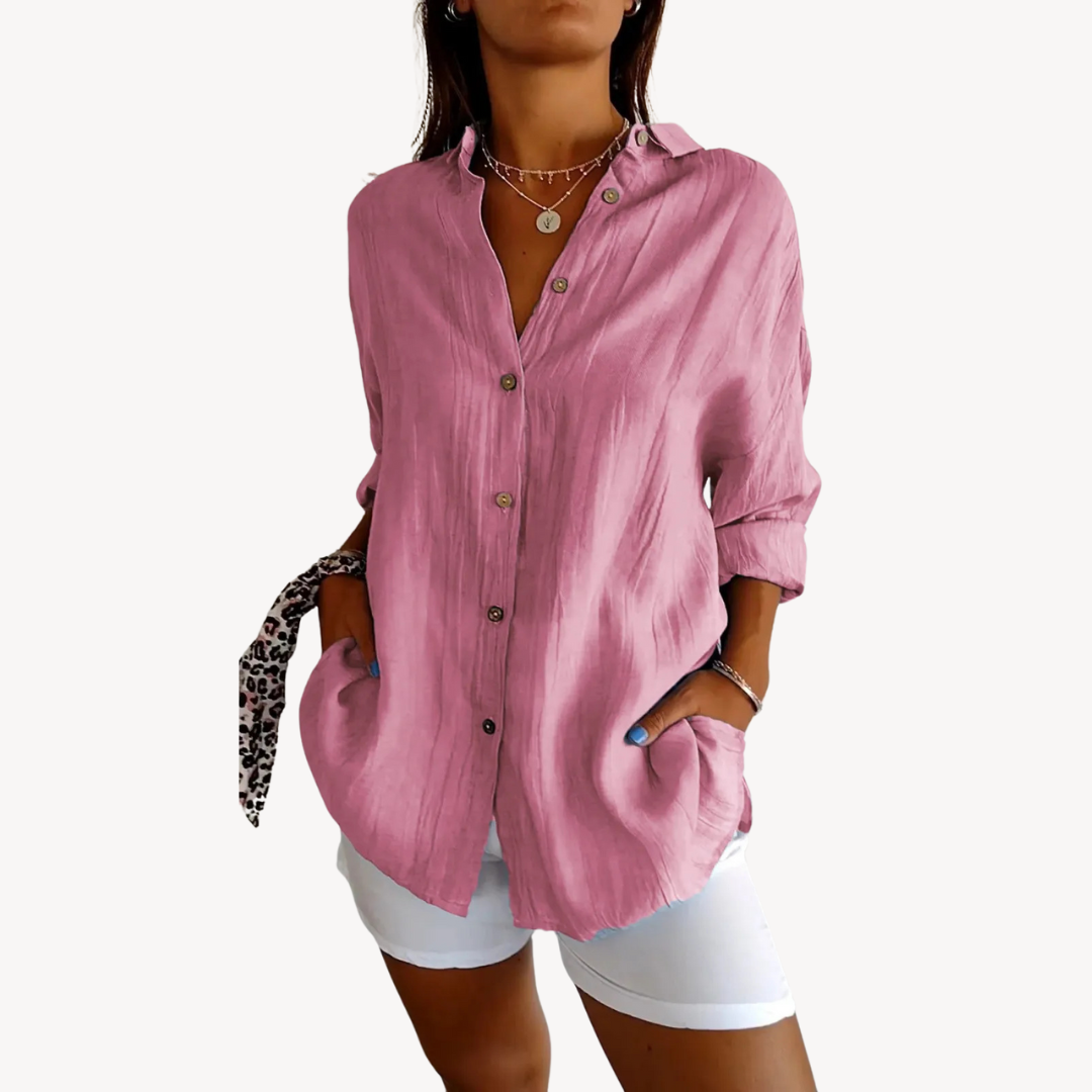 Classic Ladies Breathable Casual Shirt