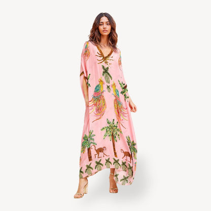 Ladies Luxury Chiffon Maxi Dress