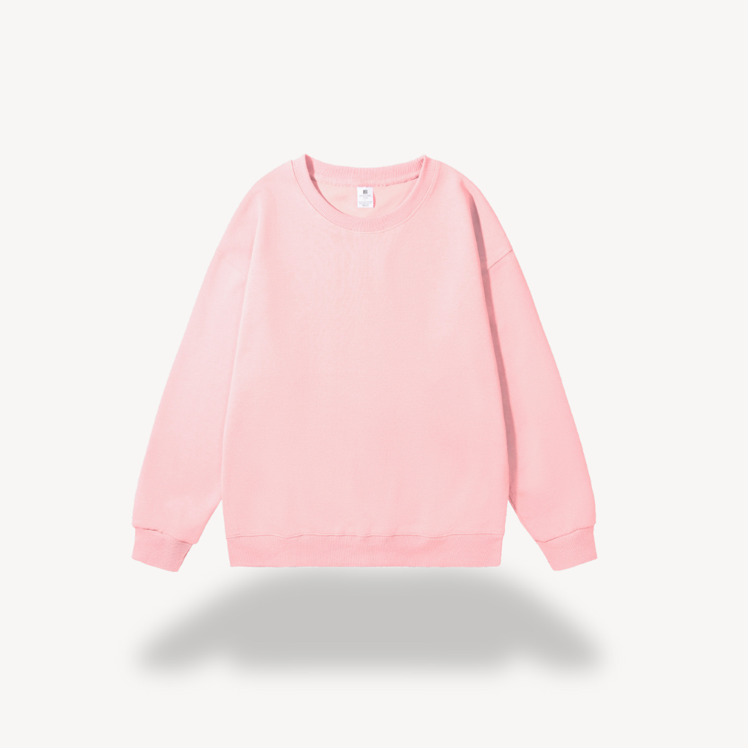 Soft Casual Fleece Pullover Sweatshirt