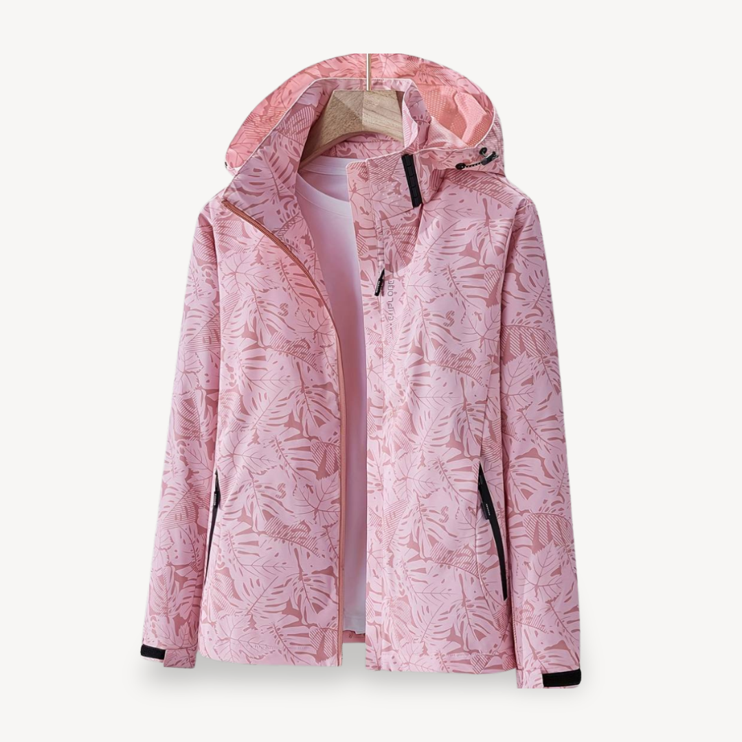 Men's Patterned Lightweight Windbreaker Coat