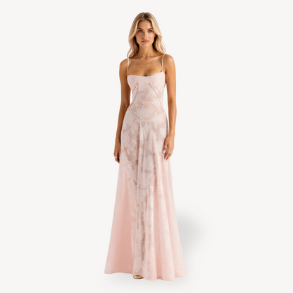 Pretty Flower Long Summer Dress - OutfitLondon