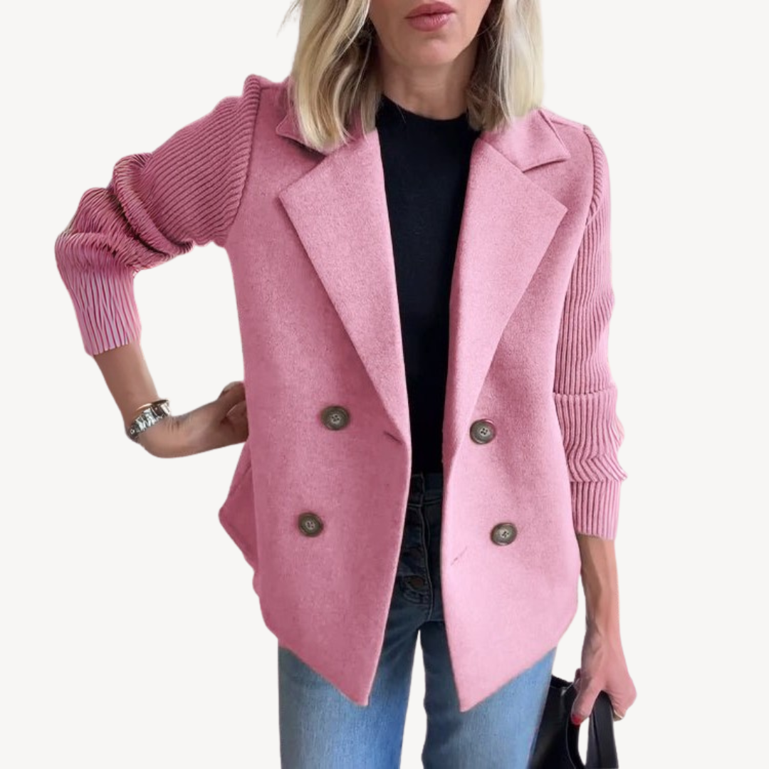 Classic Fit Wool Blazer for Women