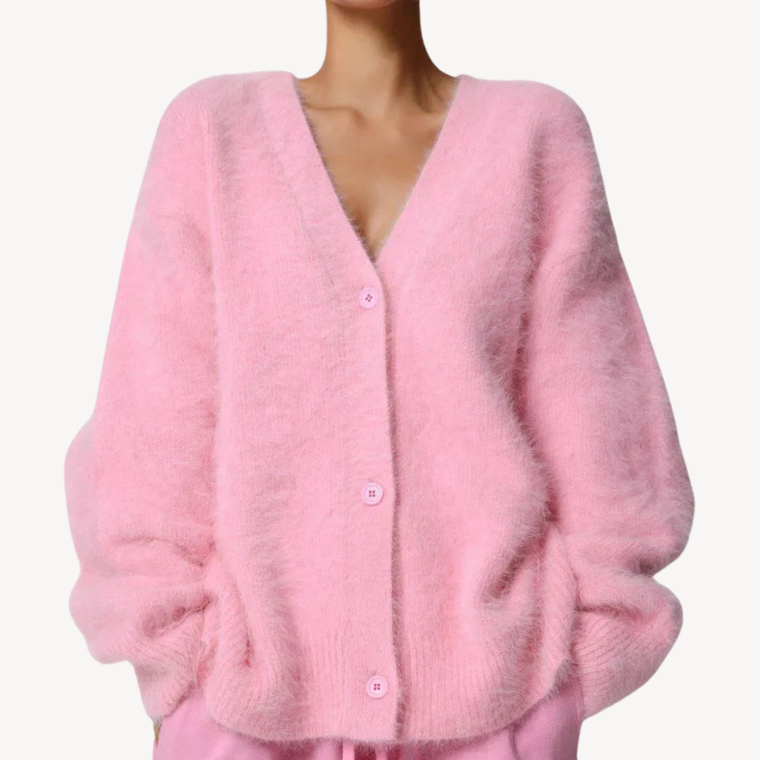 Soft Ladies Open Front Cardigan Sweater