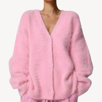 Soft Ladies Open Front Cardigan Sweater