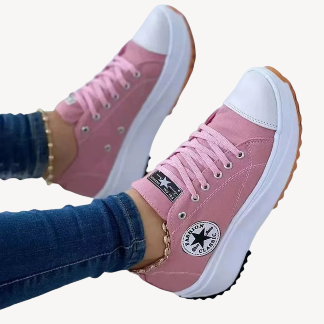 Comfortable Women's Canvas Walking Shoes