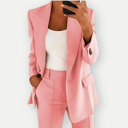 Ladies Formal Business Pantsuit Set