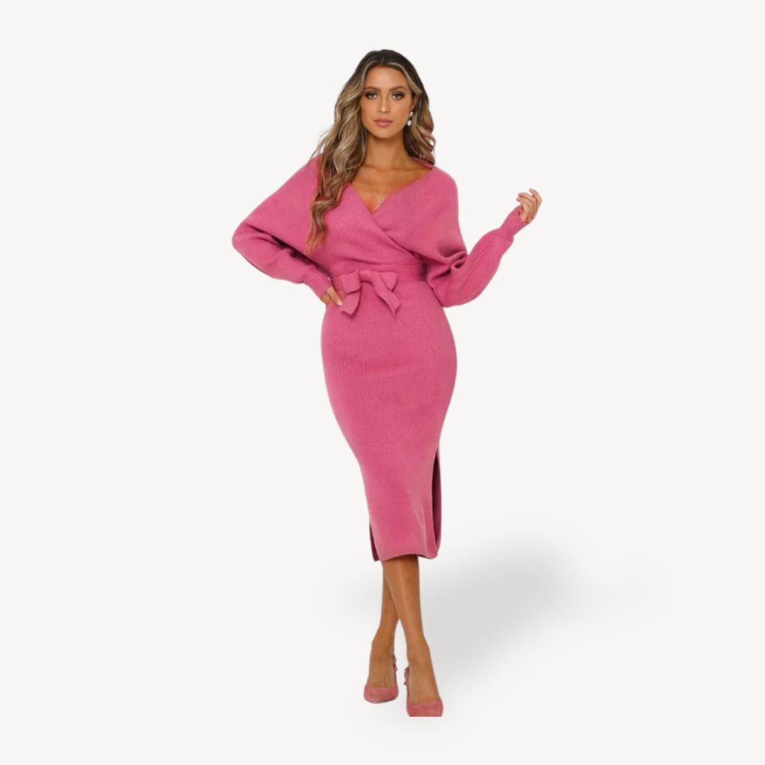 Soft Womens Cozy Sweater Dress