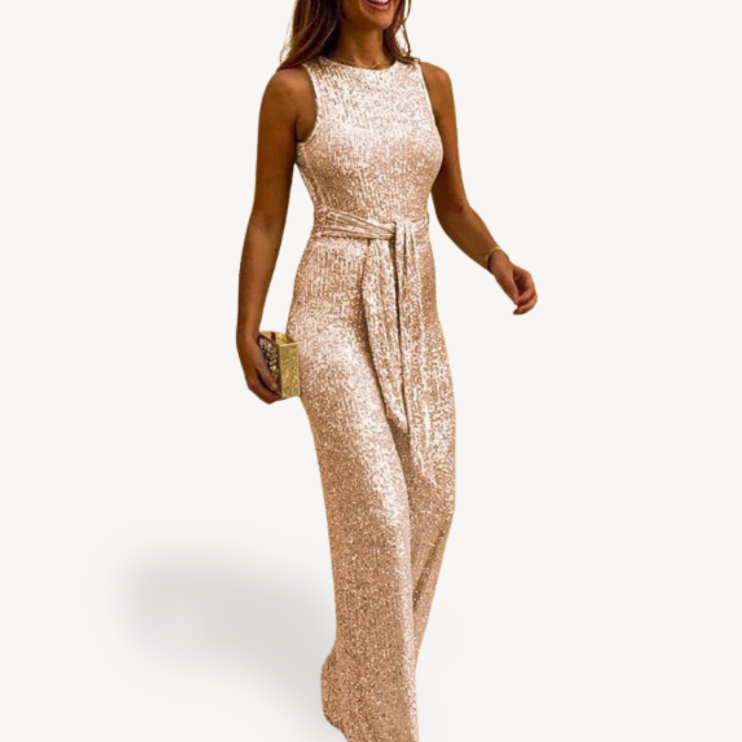 Glittering Formal Maxi Dress for Women