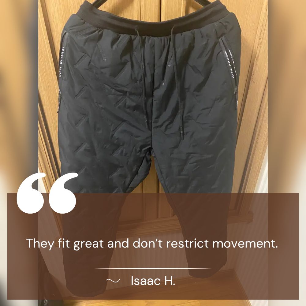 Warm Insulated Fleece Trousers