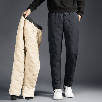 Warm Insulated Fleece Trousers - OutfitLondon