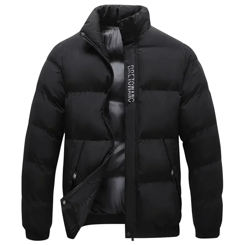 Warm Men's Padded Parka Jacket