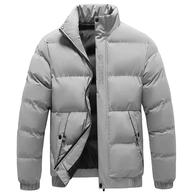 Warm Men's Padded Parka Jacket