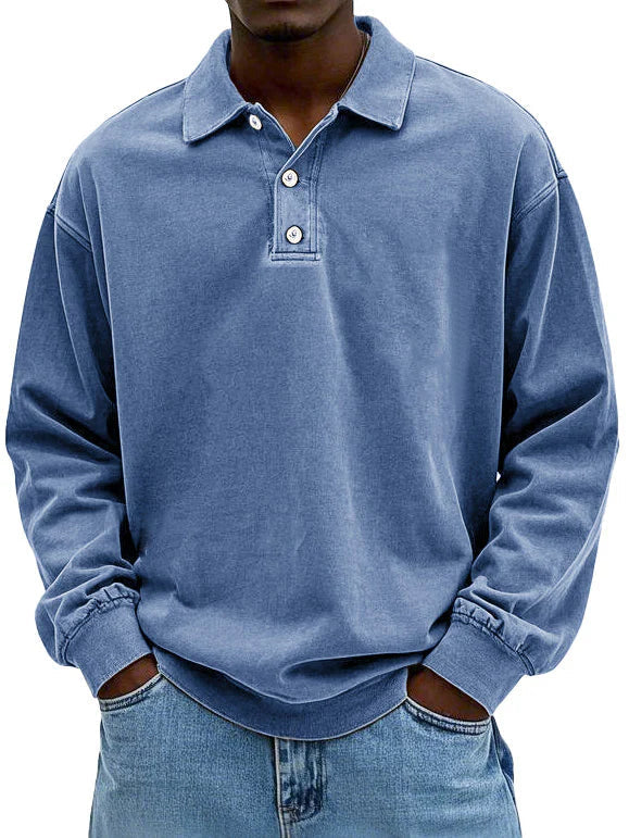 Relaxed Fit Everyday Polo Shirt - OutfitLondon