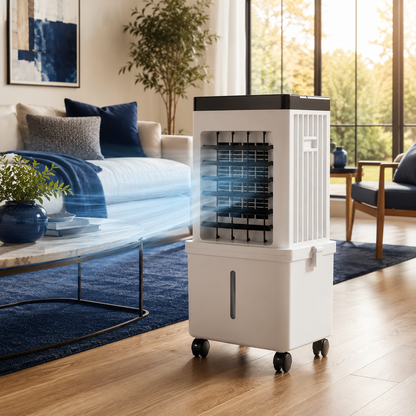 Portable 3-in-1 Air Cooler, Humidifier & Purifier