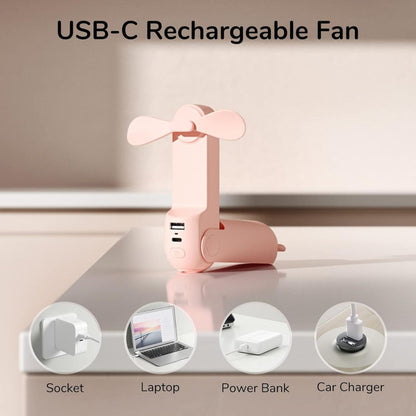 3-in-1 Portable Multi-Functional Mini Fan for All Genders