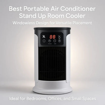 Portable Room Air Conditioner – Energy Efficient & Windowless