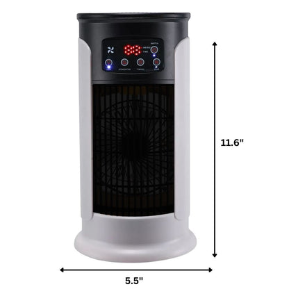 Portable Air Cooler & Humidifier Fan with 6 Speeds