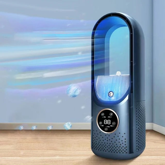 Portable Blade-Free Silent Air Conditioner for Home & Office