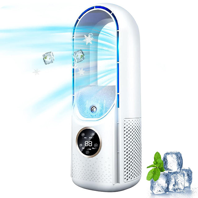 Portable Blade-Free Silent Air Conditioner for Home & Office