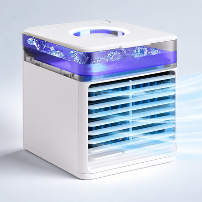 Portable Desktop Air Conditioner: Cools, Humidifies, Purifies