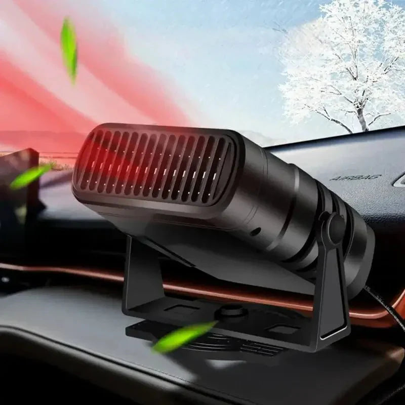 Compact 12V Car Heater and Air Cooler