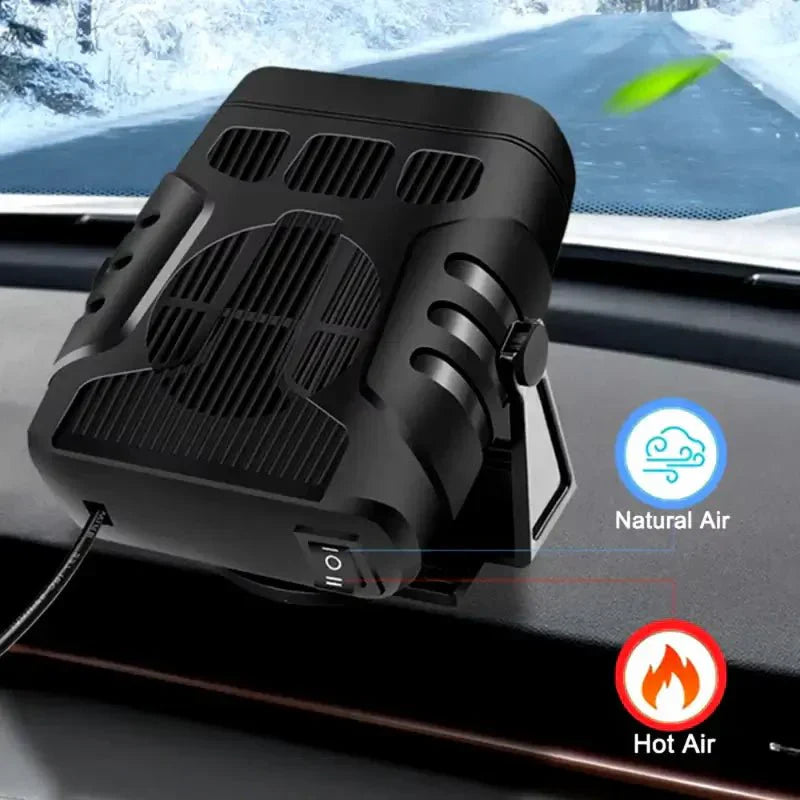 Compact 12V Car Heater and Air Cooler