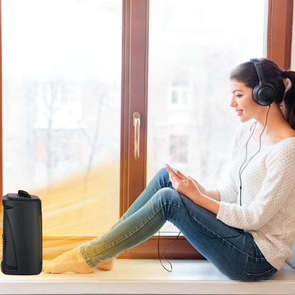 Indoor Space Heater with Fan & Multiple Heat Modes, Portable
