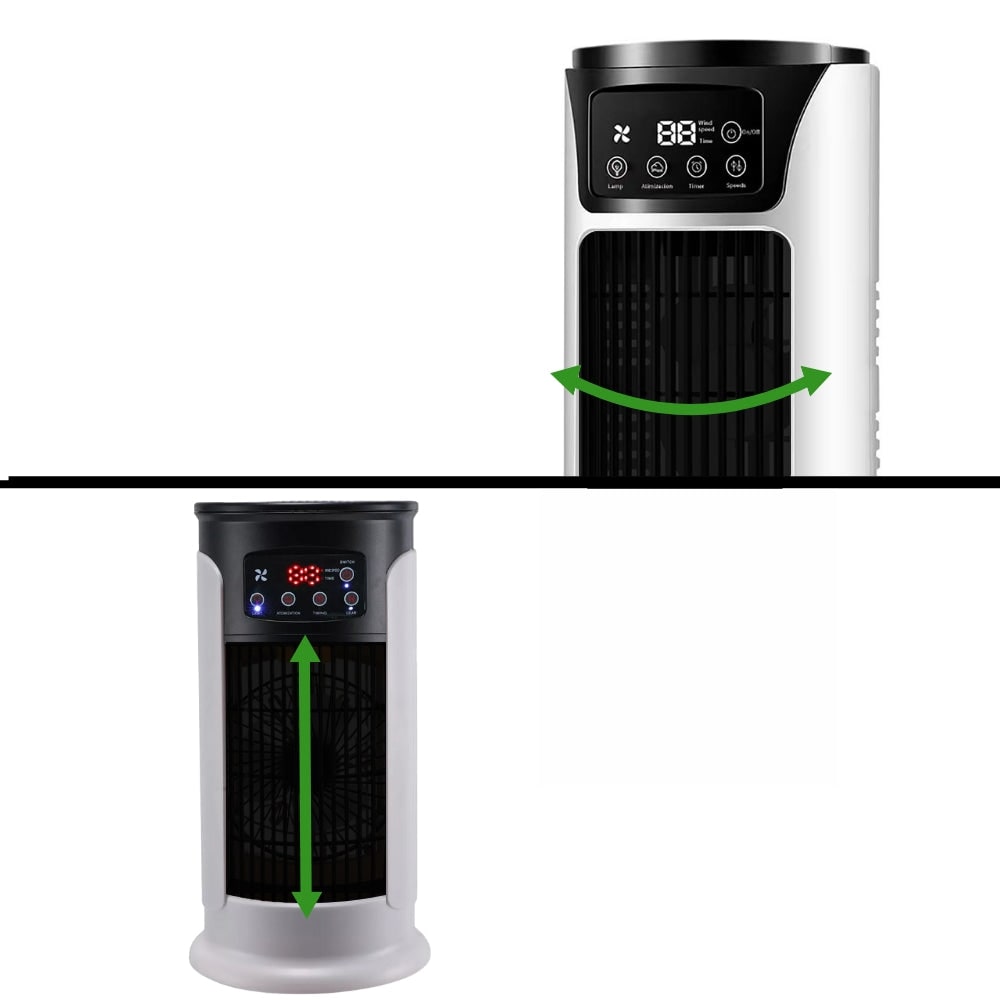 Portable Air Cooler & Cooling Tower Fan for Home