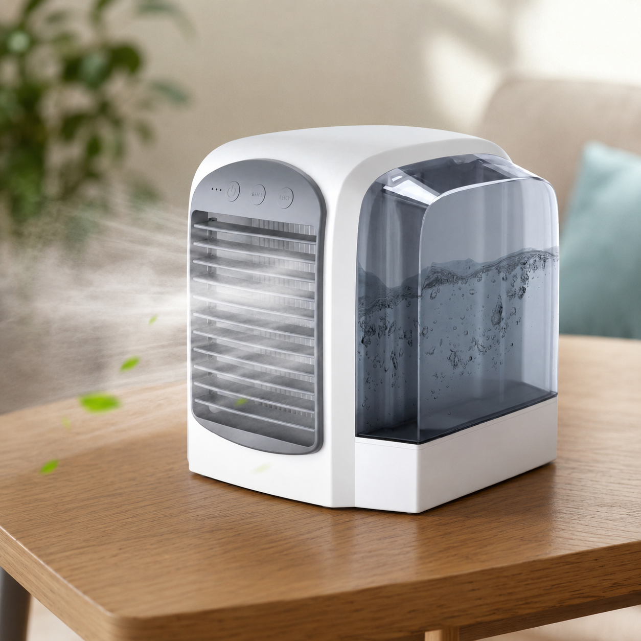 Home Evaporative Air Cooler Fan - Portable & Oscillating