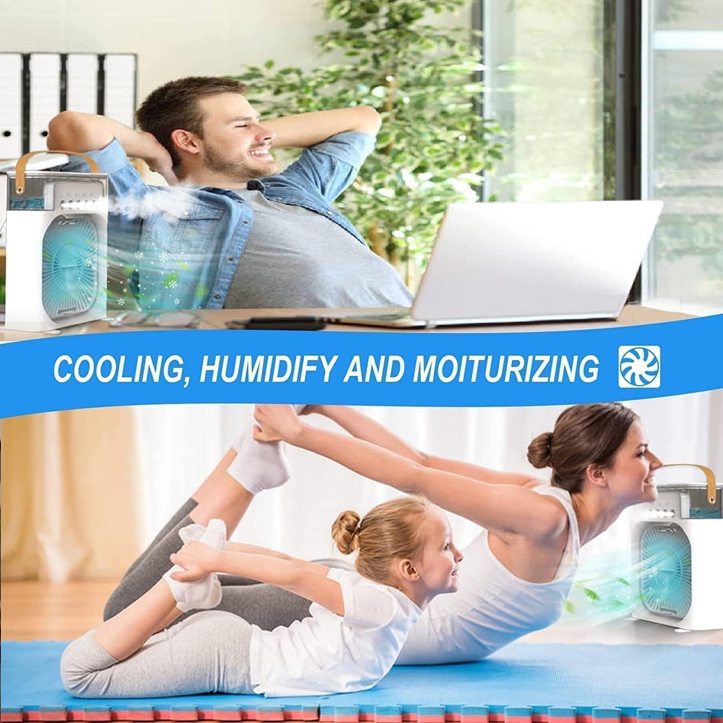 Portable Personal Air Cooler for Refreshing Comfort