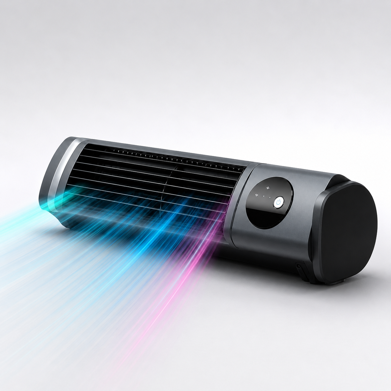 Universal Portable Tower Fan with Adjustable Oscillation & Timer