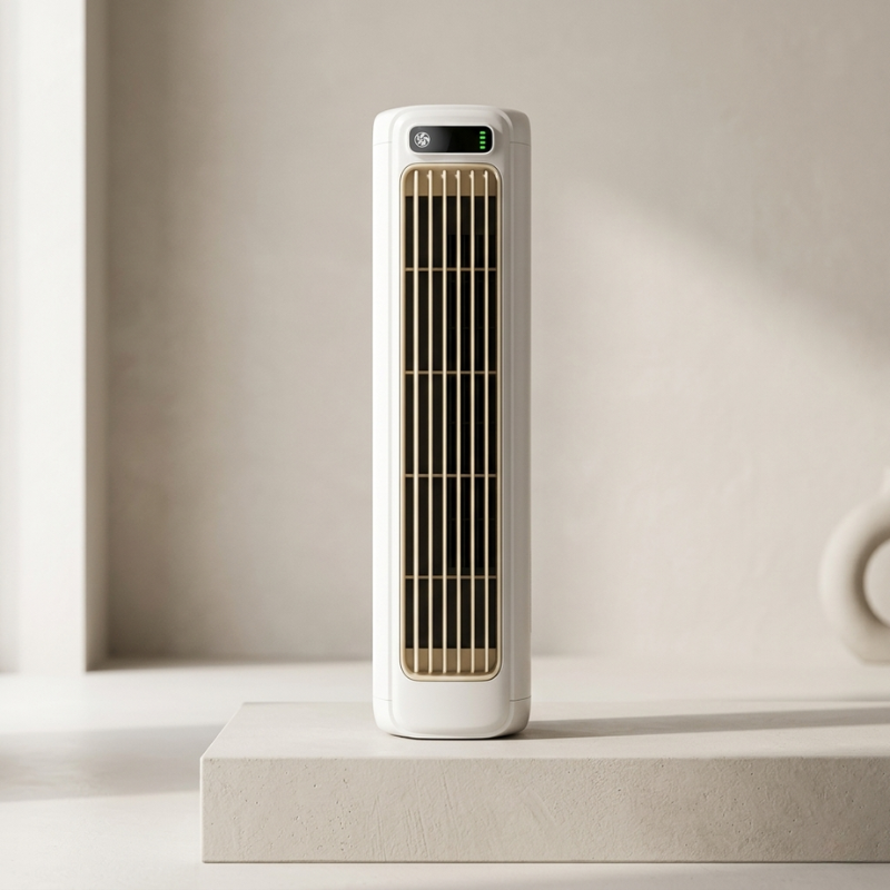 Portable Oscillating Tabletop Personal Fan - USB Rechargeable