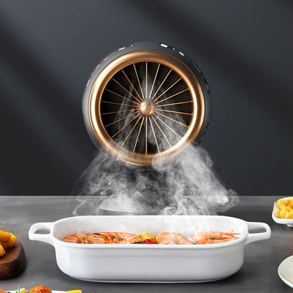 Portable USB Smoke Extractor Fan - 3 Speed Control for Kitchen