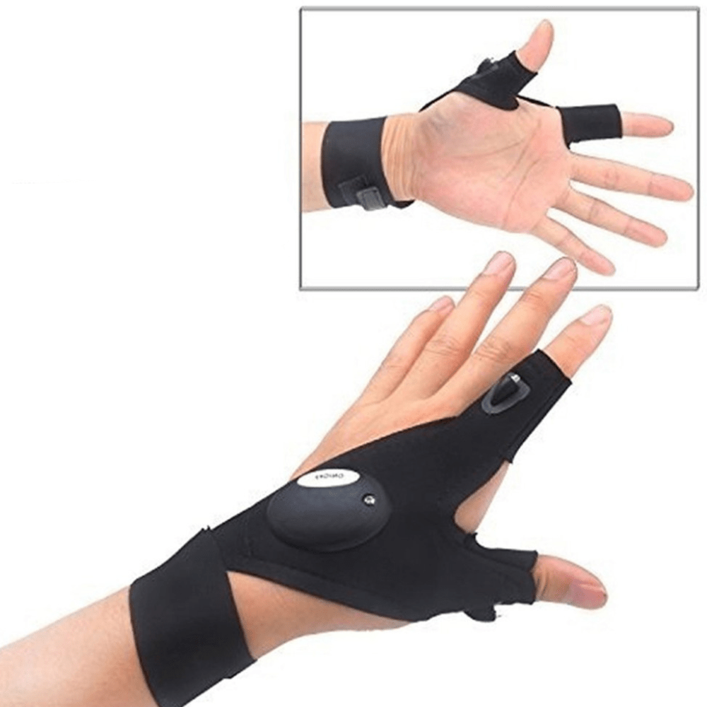 Bright LED Light Gloves