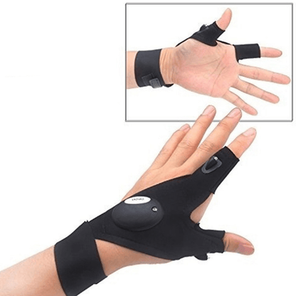 Bright LED Light Gloves