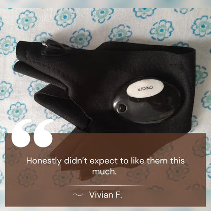 Bright LED Light Gloves